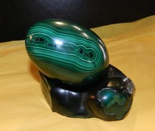 Oeuf support malachite d'occasion  Royan