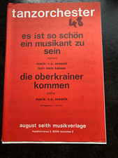 Noten tanzorchester marsch gebraucht kaufen  Heidelberg