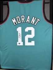 Camiseta personalizada Ja Morant autografada assinada Beckett Witnessed LEIA A DESCRIÇÃO comprar usado  Enviando para Brazil