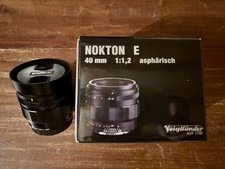 Voigtlander nokton 40mm d'occasion  Saint-Émilion