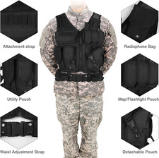 Gilet tattico militare usato  Roma