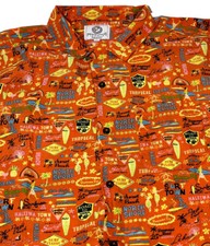 Roupas masculinas resolução única camisa acampamento L Mohana Lahaina Road Hana Maui Havaí, usado comprar usado  Enviando para Brazil