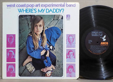 WEST COAST POP ART EXPERIMENTAL BAND Where's My Daddy US Orig 1969 Psych LP, usado comprar usado  Enviando para Brazil