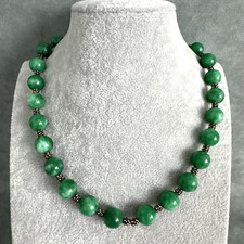 Necklace round green for sale  Brighton
