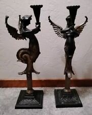 pair candlesticks brass for sale  Jackson