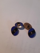 Vintage enamel cufflinks for sale  AYLESBURY