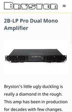 Bryston power amplifier for sale  Miami