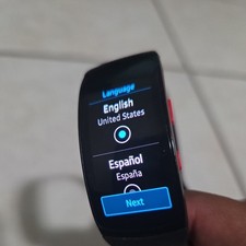 Smartwatch Samsung Gear Fit2 Pro 51mm estojo de alumínio pulseira fina preta -... comprar usado  Enviando para Brazil