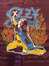 Tapeçaria OzzY Osbourne Vintage 1982 Blizzard Of Ozz 21”x 21” ✌️ comprar usado  Enviando para Brazil