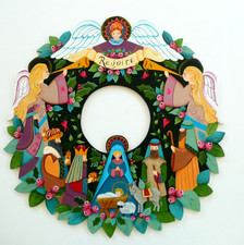 Folk art christmas for sale  Pewaukee