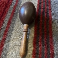Vintage wooden maraca for sale  RUGBY