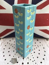 Blue ceramic floral for sale  GAINSBOROUGH