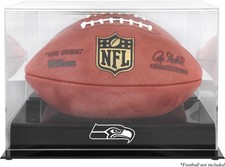 Vitrine de futebol Seattle Seahawks base preta - Fanáticos comprar usado  Enviando para Brazil