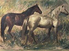 Equestrian oil sketch for sale  LONDON
