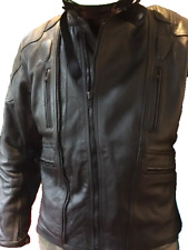 Motorcycle jacket leather for sale  WARWICK