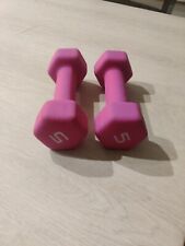 Dumbbell set pink for sale  Monroe