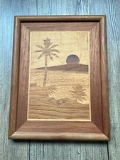Vintage marquetry wood for sale  Visalia