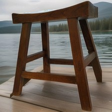 Massiver echtholz hocker gebraucht kaufen  Ettlingen