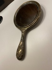 Espelho de mão redondo vintage prata esterlina sem marca comprar usado Espelho de mão redondo vintage prata esterlina sem marca comprar usado  Enviando para Brazil