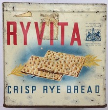 Ryvita tin 1952 for sale  NEW MALDEN