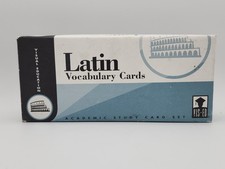 Latin vocabulary cards for sale  Phoenix