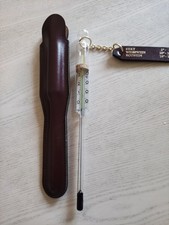Edles weinthermometer leder gebraucht kaufen  Oberdiebach, Trechtingshausen, Weiler