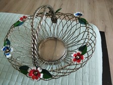Panier métallique vintage d'occasion  Toulouse-