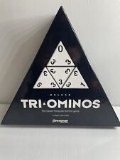Jogo de dominó triangular Triominoes. Edição Deluxe Crown & Andrew’s Pressman Muito Bom Estado Usado comprar usado  Enviando para Brazil