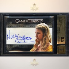 NELL TIGER FREE (BARATHEON) 2019 HBO Game of Thrones Auto BGS 9.5 AUTO 9 S1 comprar usado  Enviando para Brazil