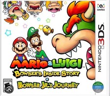 Mario & Luigi: Bowser's Inside Story + Bowser Jr.'s Journey Nintendo 3DS comprar usado  Enviando para Brazil