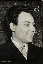 autografo claudio villa usato  Vetto