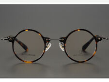 Marco redondo de acetato de titanio para hombre lentes pequeñas estrechas gafas retro vintage segunda mano  Embacar hacia Argentina