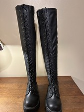 Scarpe stivali gotici usato  Spedire a Italy
