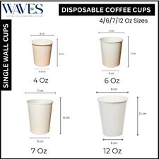 Paper cups hot for sale  LEICESTER