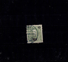 LOURENÇO MARQUES - 1898-1901 10 es verde, D. CARLOS I. CANCELAMENTO: BELA VISTA (AZUL) comprar usado  Enviando para Brazil