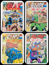 G.I.JOE Conjunto Completo Um Verdadeiro Herói Americano #127/128/129/130 Lote Variante Árabe Egito comprar usado  Enviando para Brazil