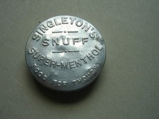 Vintage singletons snuff for sale  BRIGG