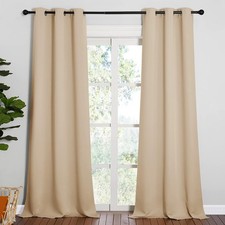 Painéis de ilhós de escurecimento para sala NICETOWN - Cortinas para quarto de bebê 95 polegadas de comprimento, 42w comprar usado  Enviando para Brazil
