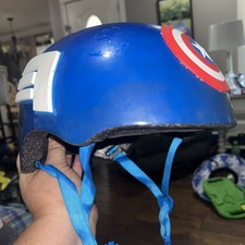 Capacete MARVEL Avengers Capitão América para crianças pequenas, usado comprar usado  Enviando para Brazil