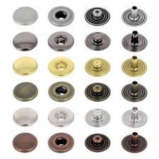 Lot boutons pression d'occasion  Campbon
