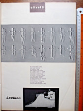 Pubblicità 1955 olivetti usato  Russi