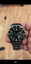 Invicta Pro Diver relógio de mergulho prata mostrador preto acabamento ouro rosa 48mm #80036 comprar usado  Enviando para Brazil