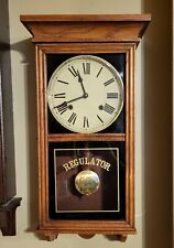 antique regulator wall clock for sale  Clarkston