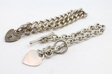 Sterling silver bracelets for sale  LEEDS
