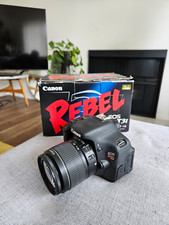 Kit de câmera digital SLR Canon EOS Rebel T3i 18.0MP com lente EF-S 18-55mm comprar usado  Enviando para Brazil