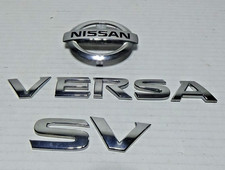 Conjunto de emblema de porta elevatória traseira Nissan Versa SV 2012-2019 comprar usado  Enviando para Brazil