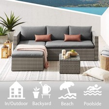 Seater rattan garden for sale  HALESOWEN