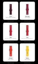 Apple Watch pulseira esportiva 42 44 45 46mm GENUÍNA comprar usado  Enviando para Brazil