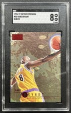 Usado, KOBE BRYANT SGC 8 1996-97 SKYBOX PREMIUM #55 ROOKIE STAR RUBIES RC LAKERS comprar usado  Enviando para Brazil