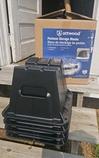 Bloco de armazenamento Attwood Corporation 11401-4 pontão inverno, conjunto de 4 comprar usado  Enviando para Brazil